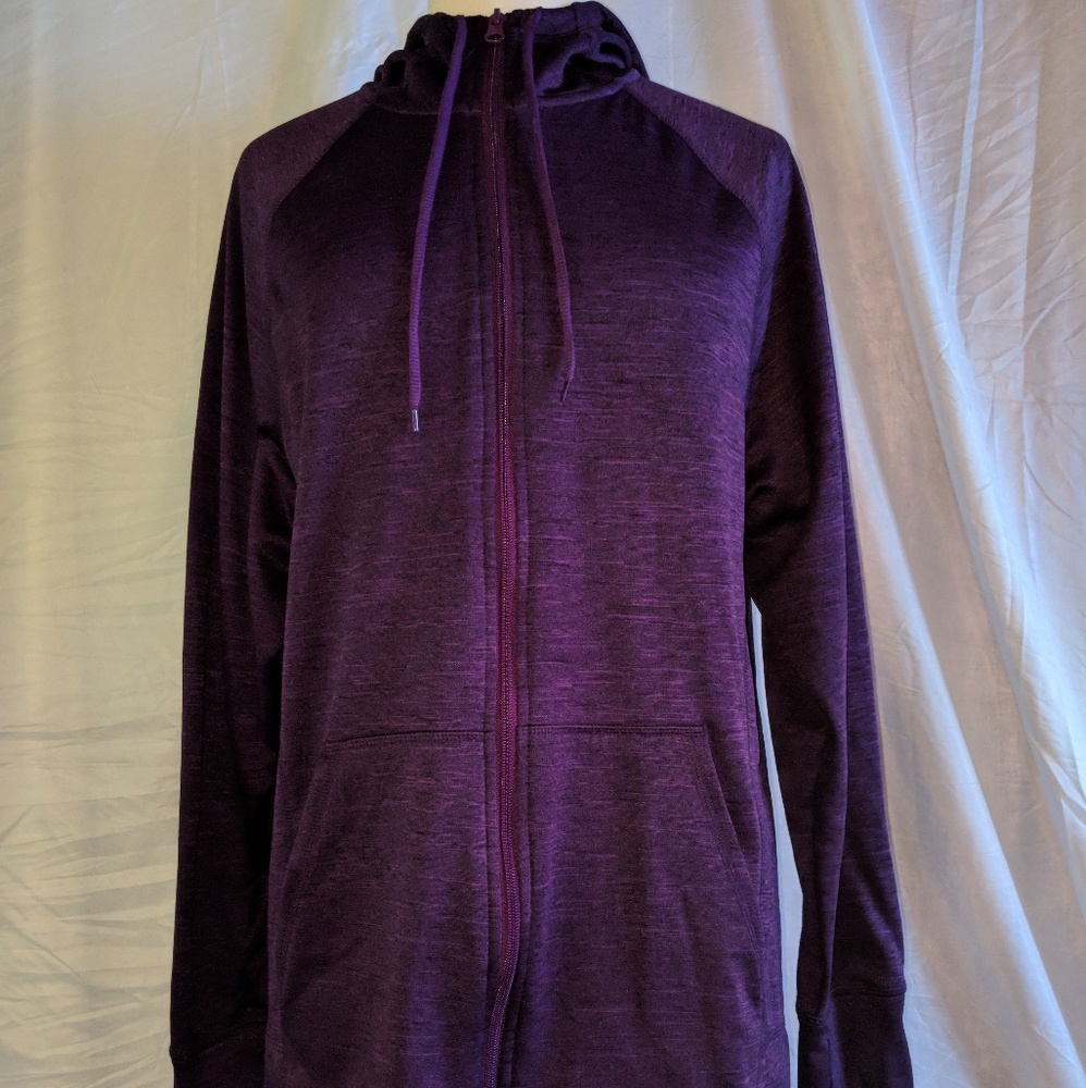 Purple workout jacket